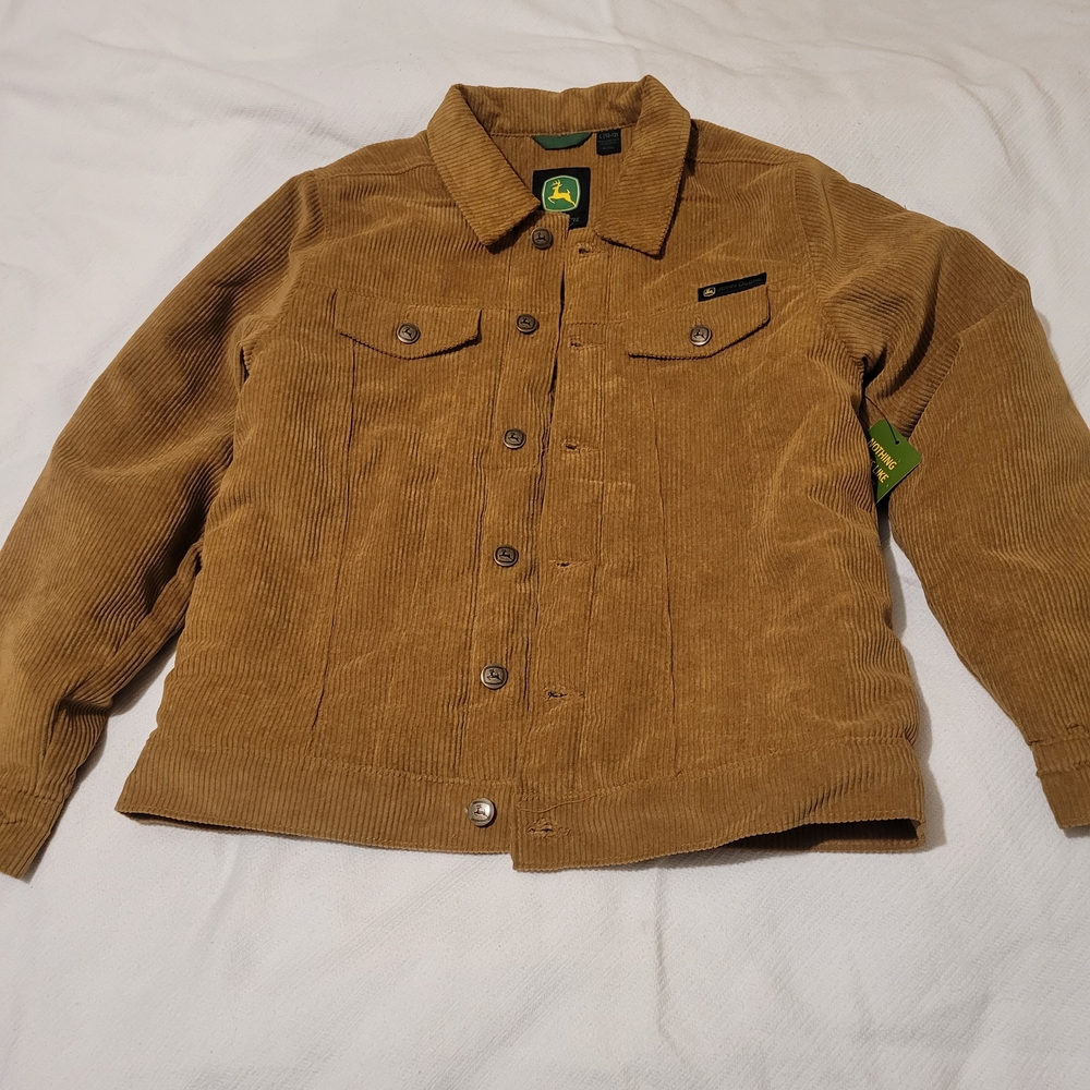 Brown John Deere Corduroy Jacket